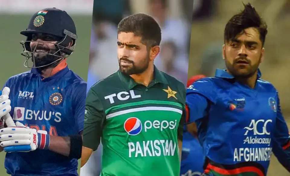 Virat Kohli-Rashid Khan-Babar Azam