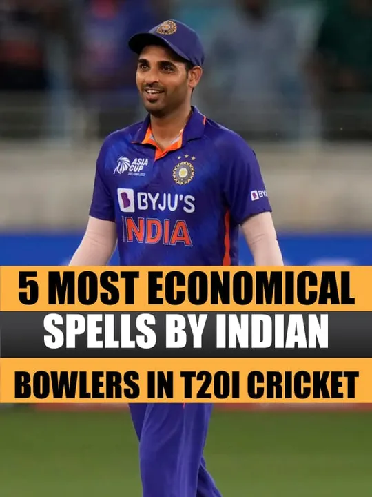 5 Most Economical Spells By Indian Bowlers In T20I Cricket (Bhuvneshwar Kumar)