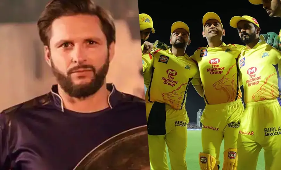 Shahid Afridi and Chennai