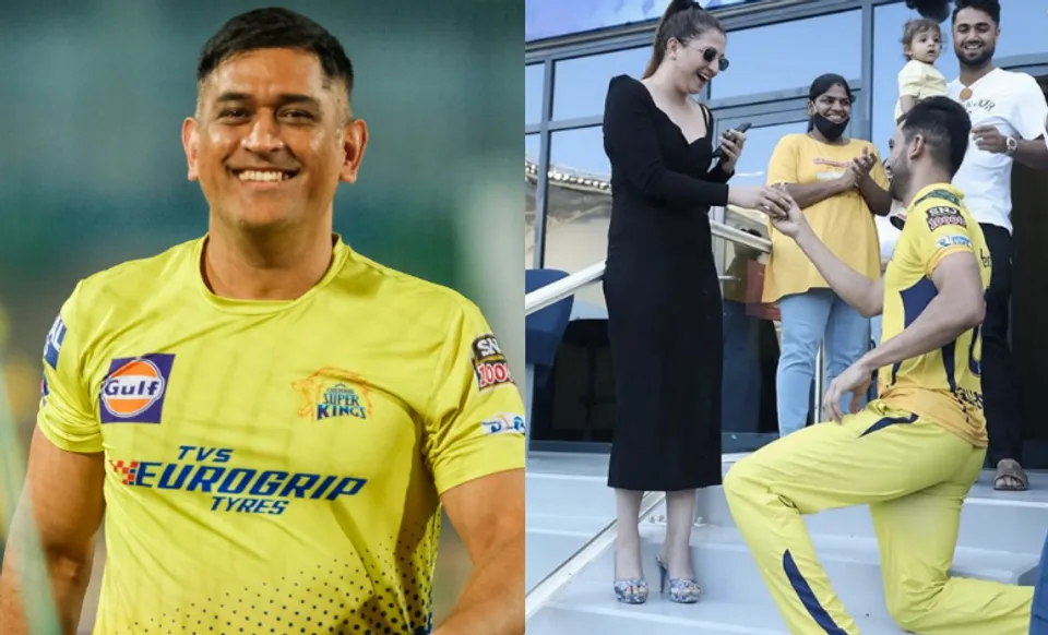MS Dhoni and Deepak Chahar in IPL
