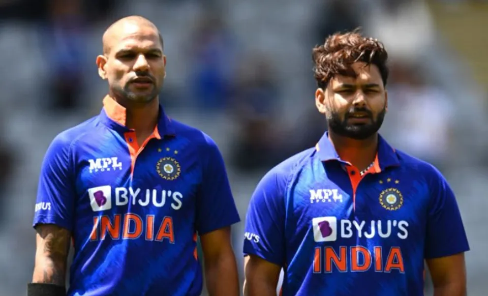 Shikhar Dhawan and Rishabh Pant