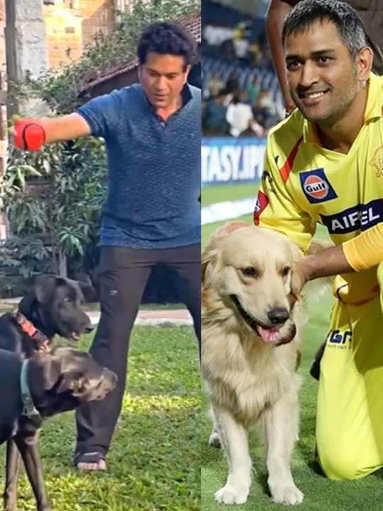Sachin Tendulkar & MS Dhoni