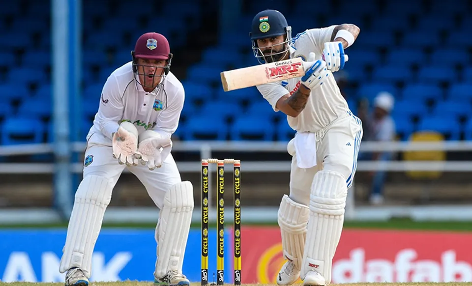 Virat Kohli nears his century, Day 1 WI vs IND