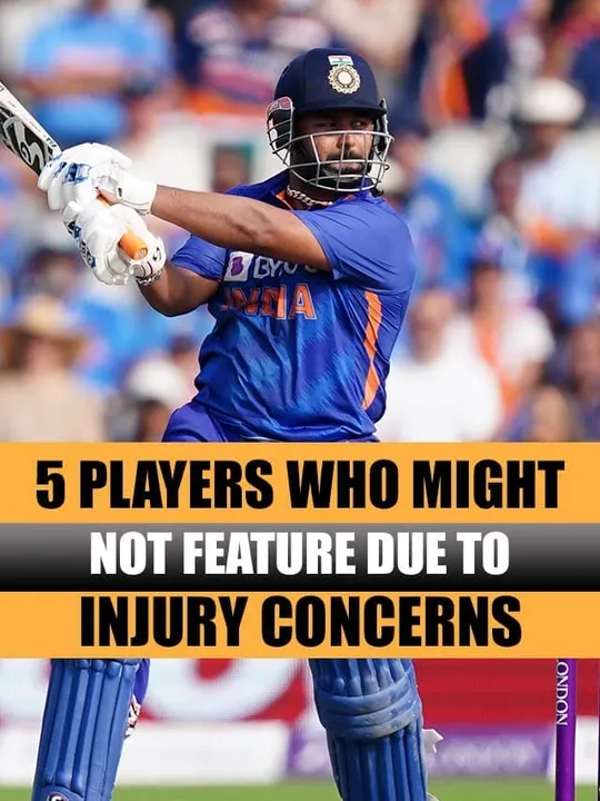 5 players who might not feature due to injury concerns