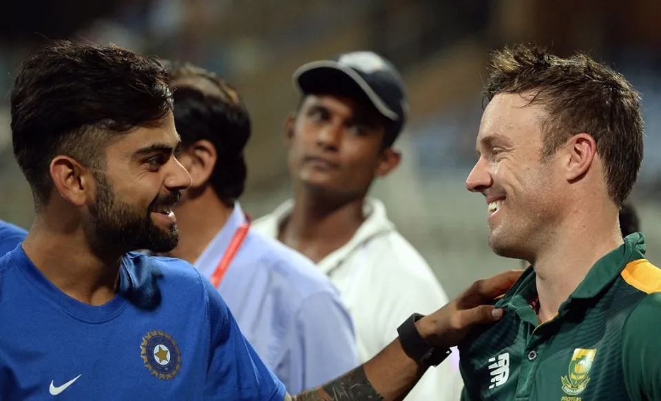 Virat Kohli and AB de Villiers