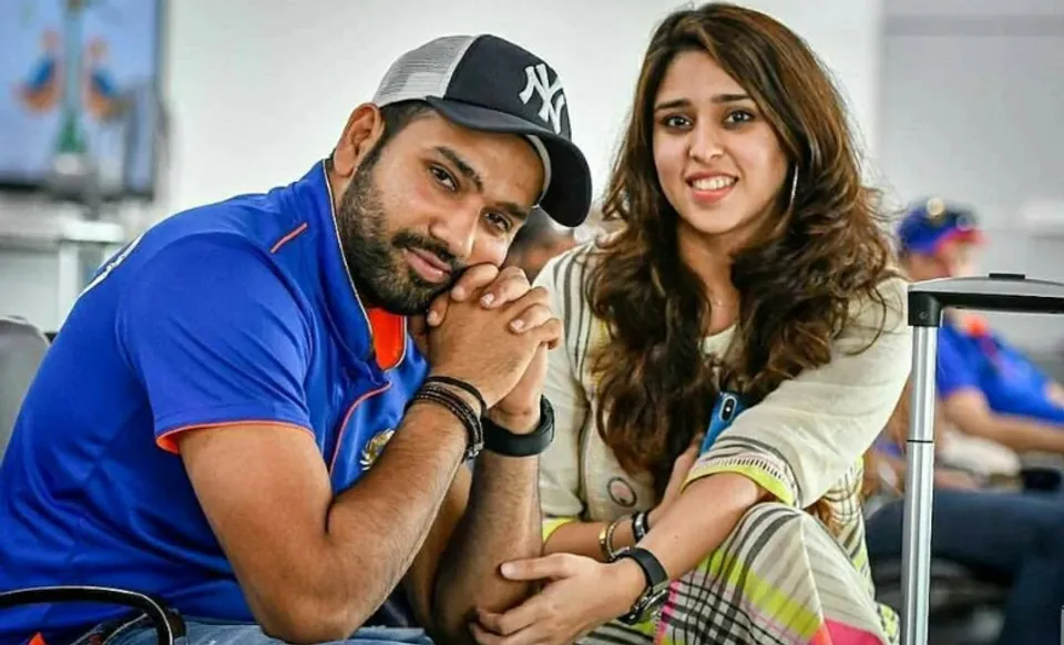Rohit Sharma with Ritika