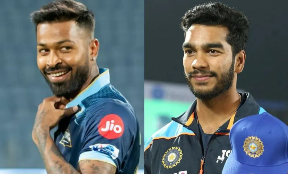 Hardik Pandya and Venkatesh Iyer