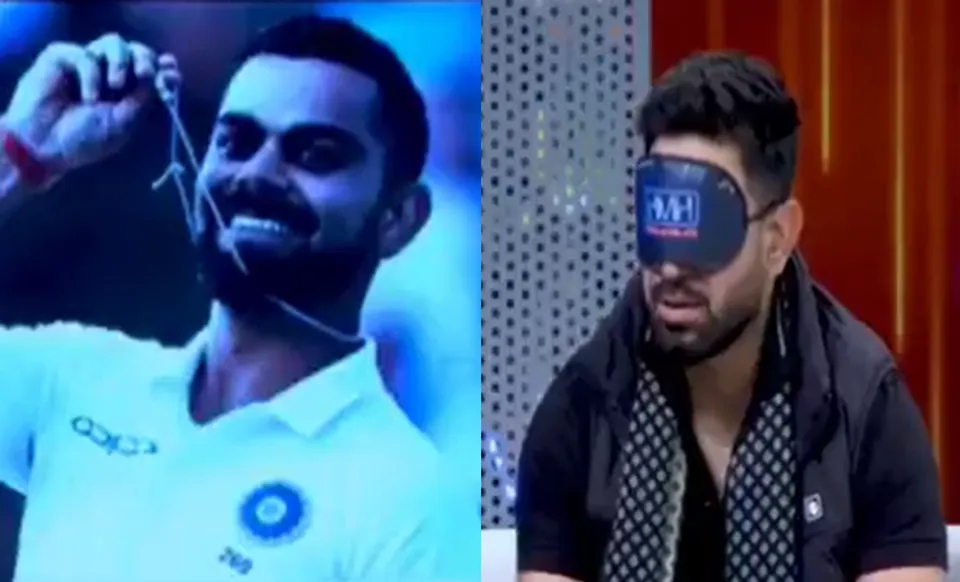 Virat Kohli and Harris Rauf