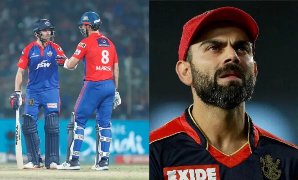 DC defeated RCB (Source - Twitter)
