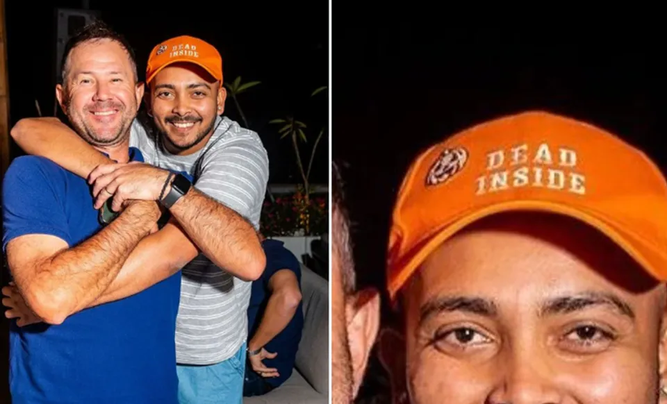 Prithvi Shaw wears 'Dead Inside' Cap