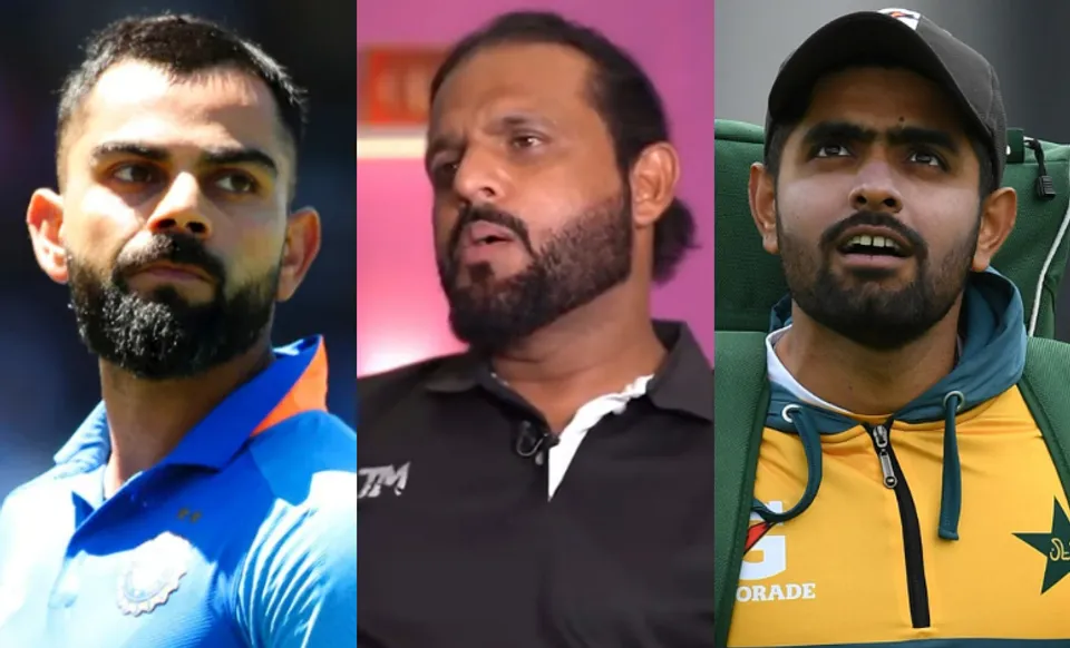 Virat Kohli, Rana Naved-ul-Hasan. and Babar Azam