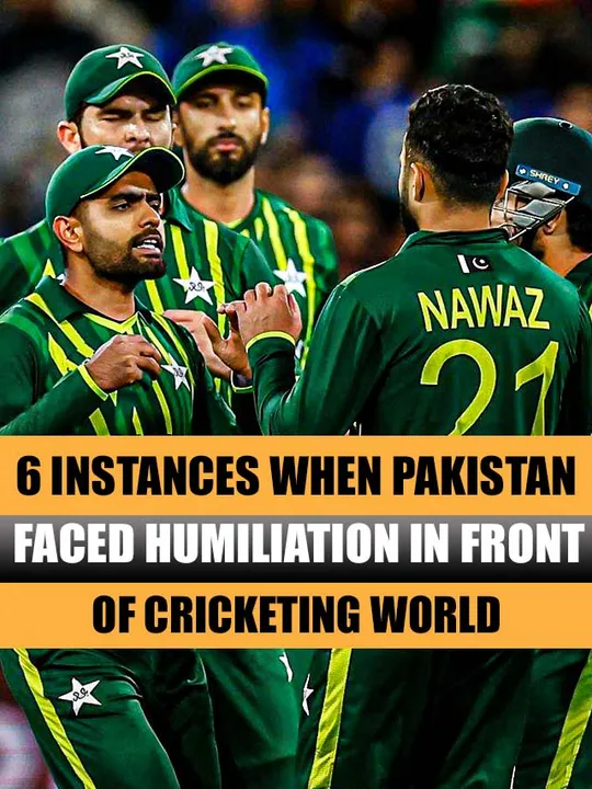 Six Instances when Pakistan faced humiliation in front of cricketing world