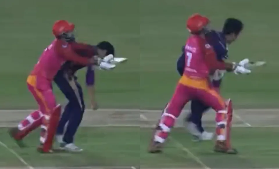 Shadab Khan and Mohammad Hasnain