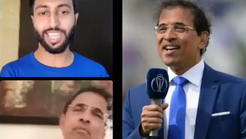 Watch: Harsha Bhogle screams during Instagram live session, video goes viral