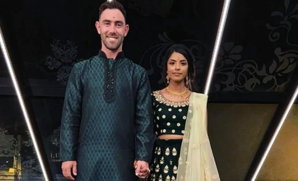 Twitter extends greetings as Glenn Maxwell gets married to his long time girlfriend Vini