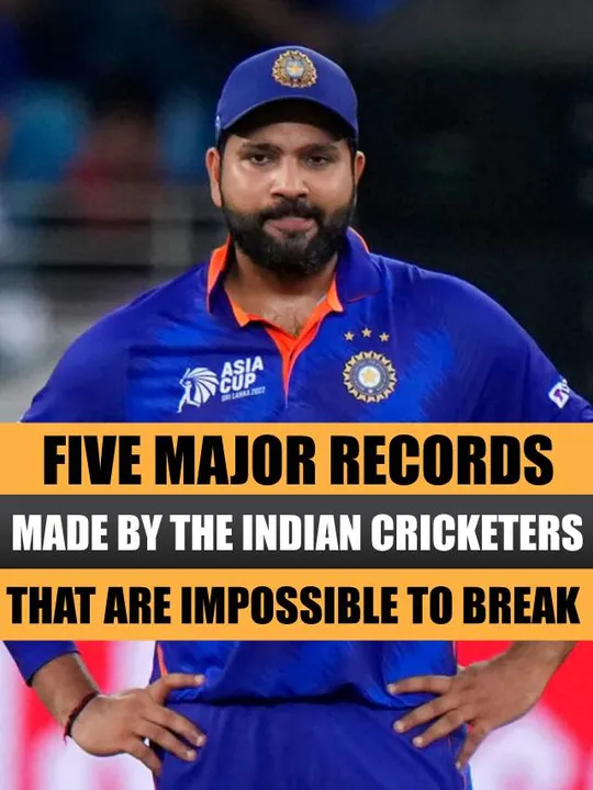 Five major records made by the Indian cricketers that are impossible to break