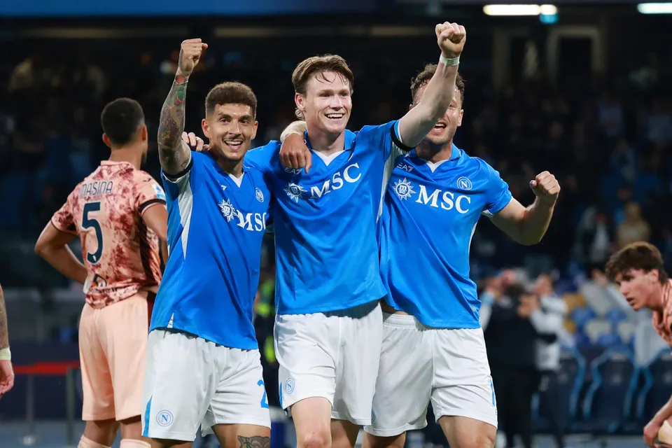 McTominay Double Fires Napoli Three Points Clear in Serie A Title Race