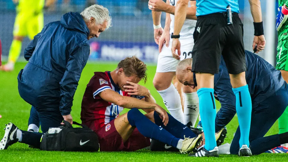Arsenal captain Ødegaard ankle injury