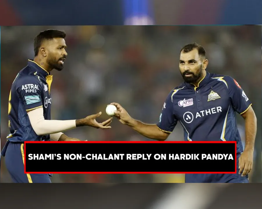 Hardik Pandya and Mohammed Shami