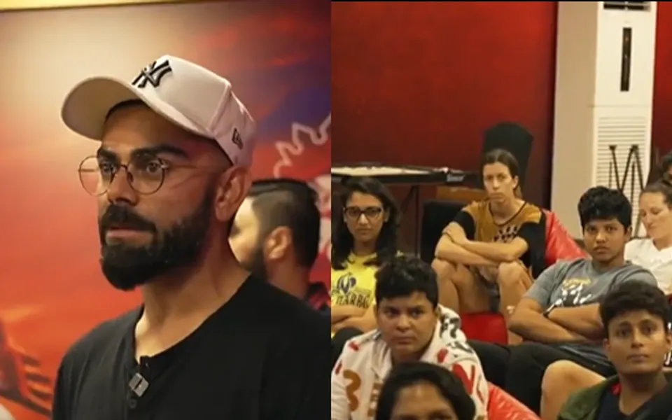 Virat Kohli & Bangalore Women's Team