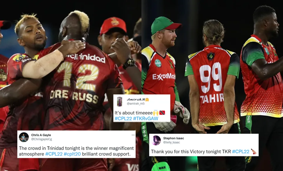 Trinbago Knight Riders, Guyana Amazon Warriors