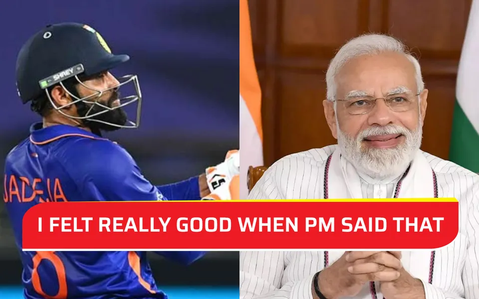 Ravindra Jadeja reveals conversation with PM Narendra Modi