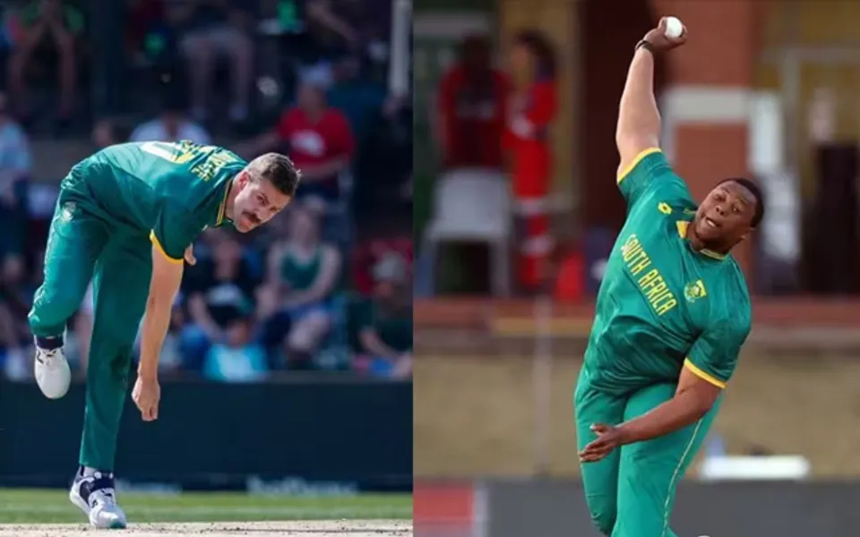 South Africa name replacements for injured Anrich Nortje and Sisanda Magala for ODI World Cup 2023