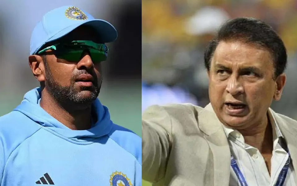 Ravichandran Ashwin & Sunil Gavaskar