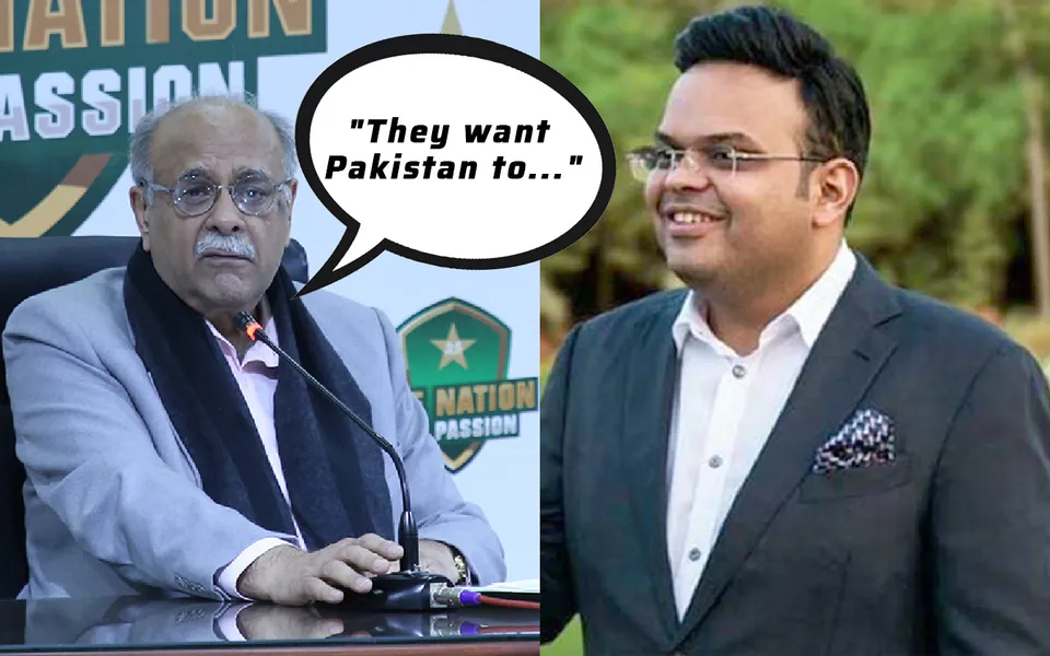 Najam Sethi, Jay Shah