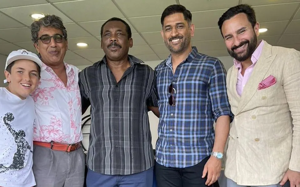 Eng Vs Ind- Stars in attendance as MS Dhoni, Gordon Greenidge and Saif Ali Khan mark their presence in 1st ODI against England