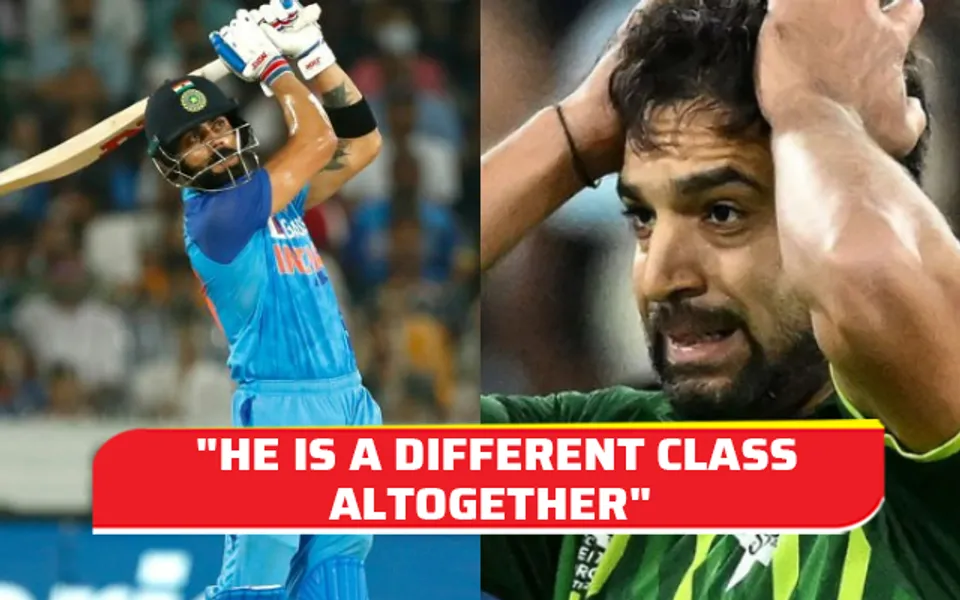 Virat Kohli and Harris Rauf