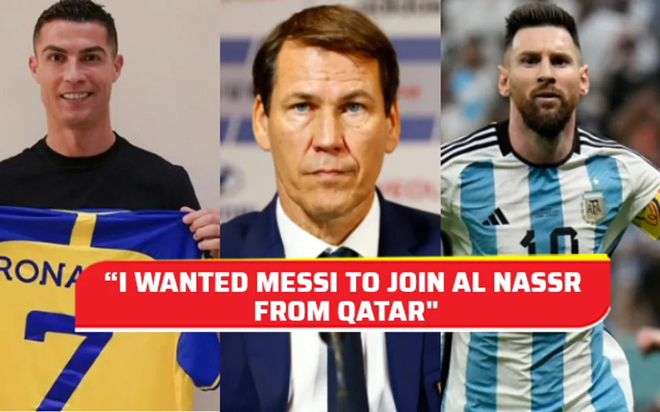 Ronaldo, Rudi Garcia and Messi