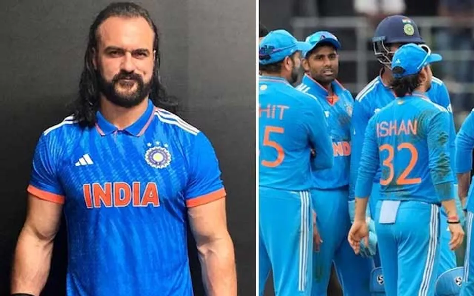 Drew McIntyre and team India