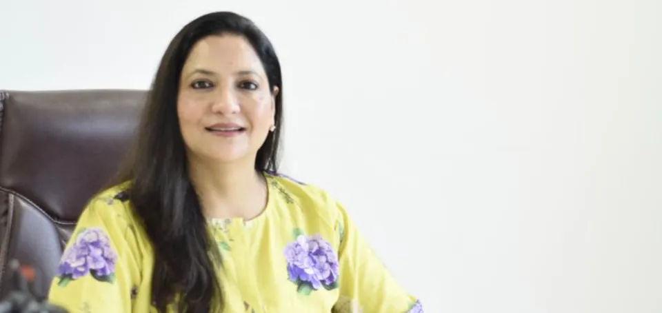 Ms. Nivedita Nayyar, the founder of A Happy World Within,