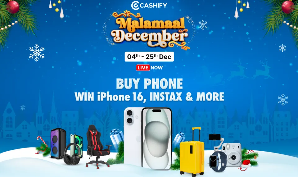 Cashify Christmas Contest Offers Exciting Prizes to Win