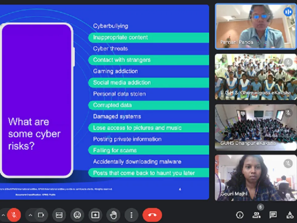 eVidyaloka, KPMG Raise Cyber Awareness in Rural Schools