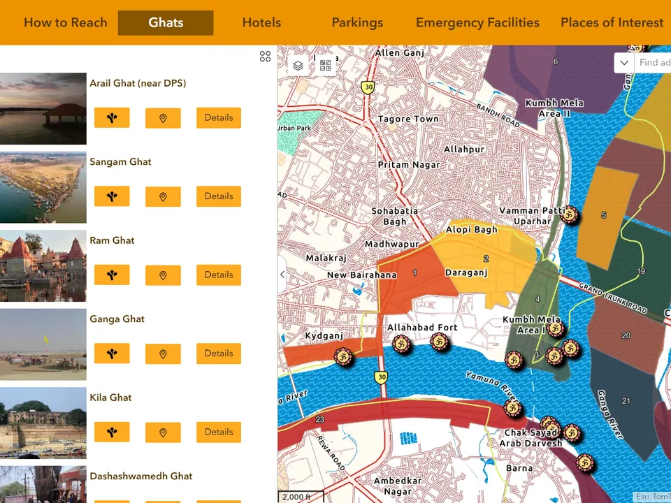 Esri India Introduces Webapp for Maha Kumbh Mela 2025