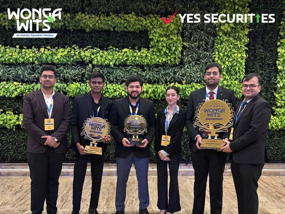 YES SECURITIES Empowers Youth with Finance Quiz Wonga Wits