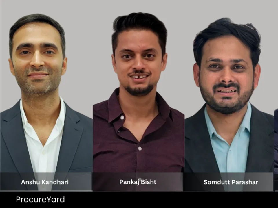 Left to Right Anshu Kandari, CO-Founder & CEO Pankaj Bishit Co-Founder, Soumdutt Parashar Co-founder, Tushar Agarwal Co-Founder.png