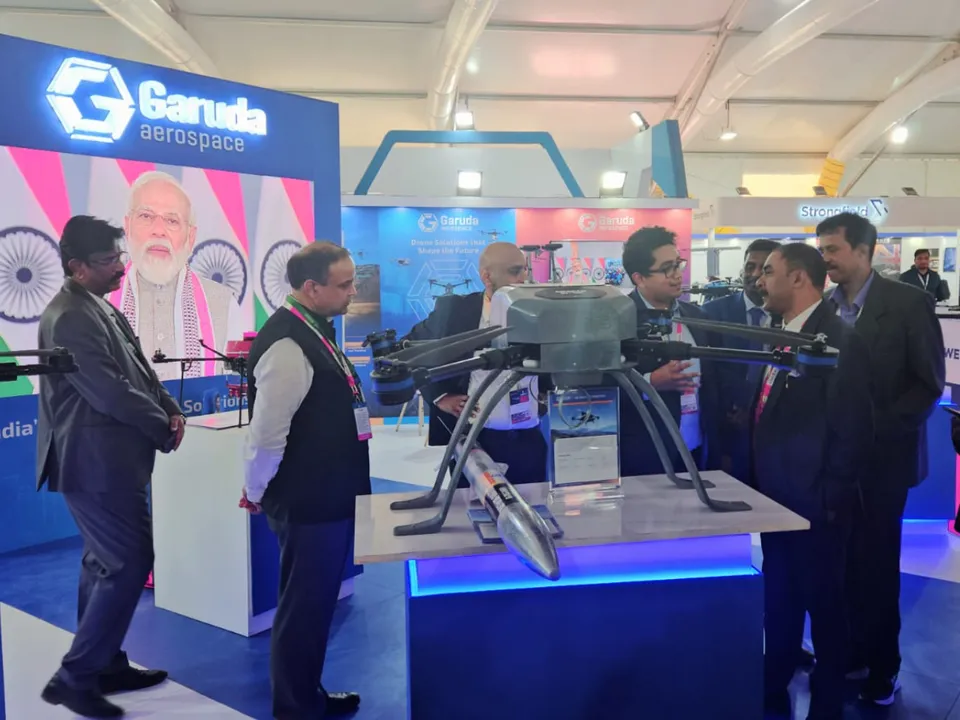 Garuda Aerospace Launches MV 1000 AMARAN Drone for Defense Sector
