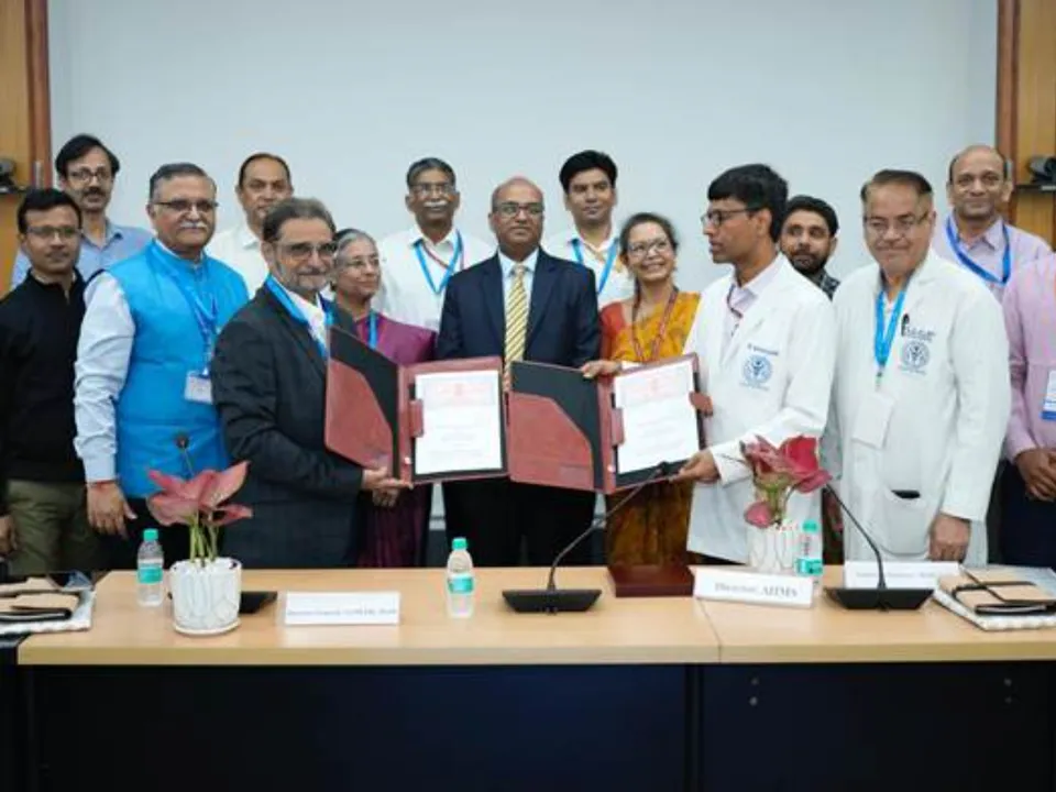 SAMEER and AIIMS Sign MoU for Medical Device Research