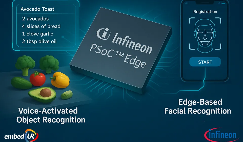 Infineon, embedUR Systems Partner on Edge AI for Object and Facial Recognition