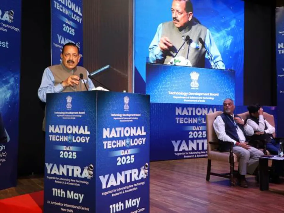 Jitendra Singh Highlights Tech Role on National Technology Day