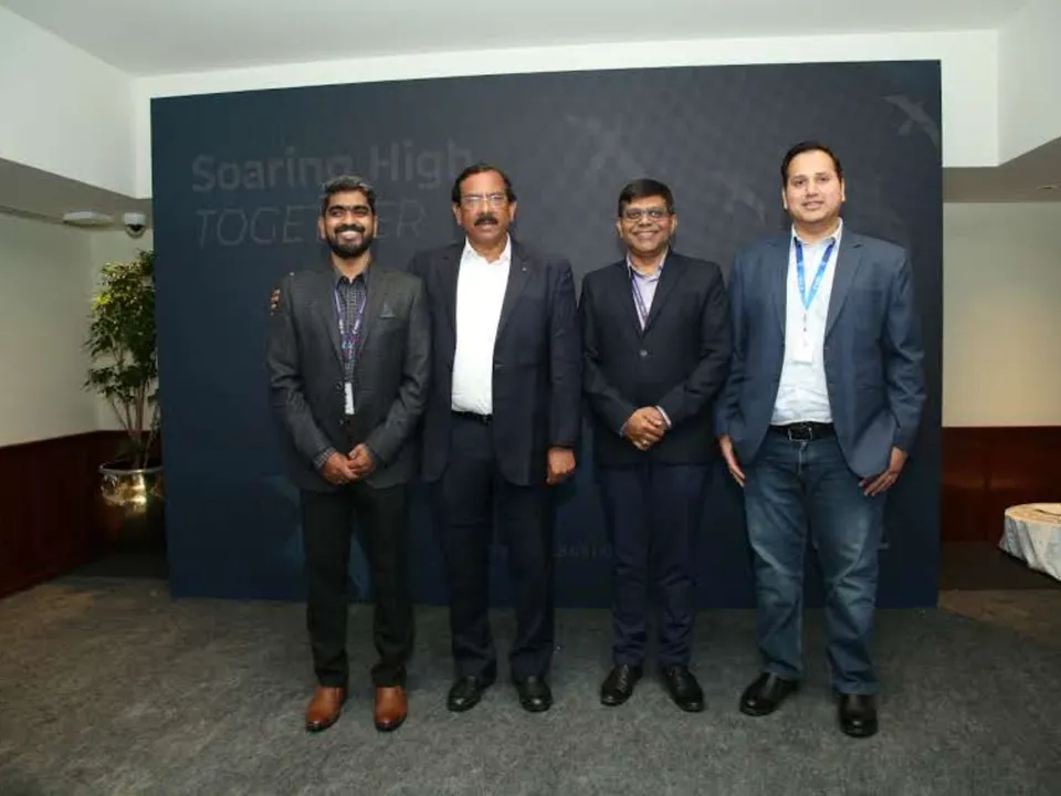 Photo Caption L to R - Nelson Kulandairaj, Chief Digital Officer _ Pandiarajan Karuppasamy, Chairperson and Executive Director _ Aditya Narayan Mishra, Managing Director and Chief Executive Offic.JPG