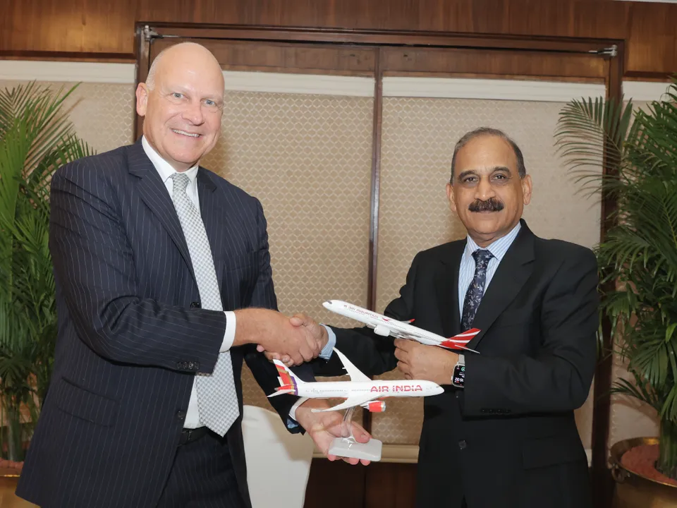 Air India and Air Mauritius codeshare partnership.JPG