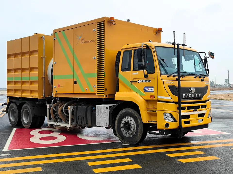 Noida International Airport Partners with Anlon for Runway Rubber Removal Machine