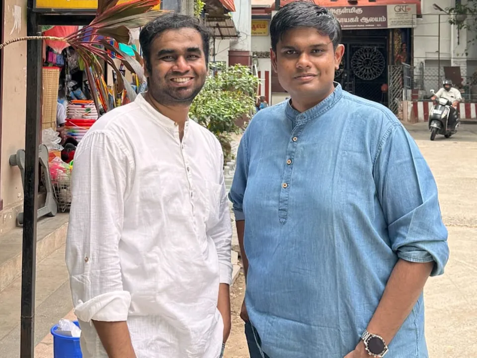 L- R Anbarasan and Rajakumaran Co-Founders Indian Snack House (1)