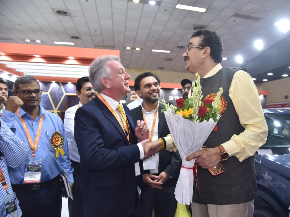 L- Ted Laverty, VP, Global Standards, Xperi Corporation & R- Shri Navneet Kumar Sehgal, Chairman, Prasar Bharati