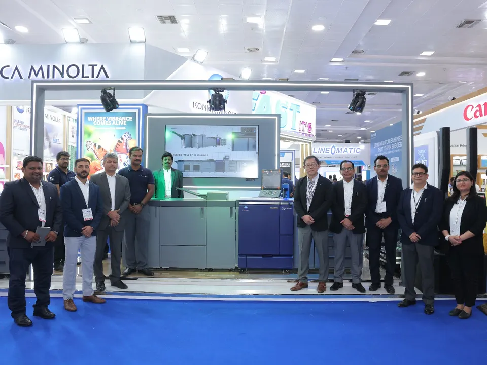 Konica Minolta Launched AccurioPress C14010S at Print Expo Chennai 2025