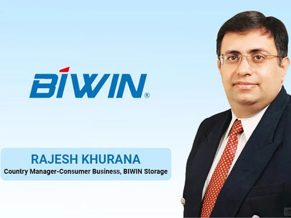 Rajesh Khurana, Country Manager, Consumer Business, Biwin